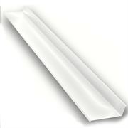 Conversa alluminio bianco asimmetrica sv150