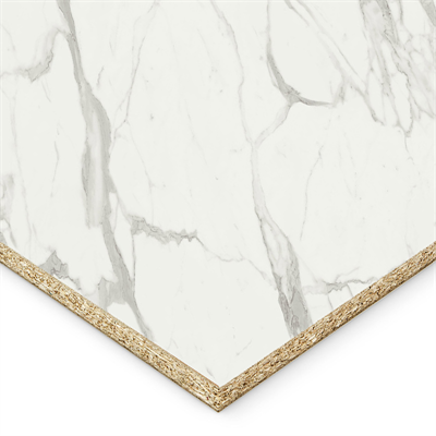 Truciolare nobilitato Bianco statuario 280 x 212 cm