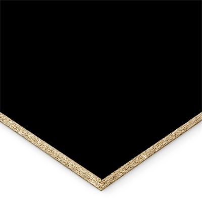 Truciolare nobilitato Nero 280 x 212 cm