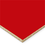 Truciolare nobilitato Rosso 366 x 183 cm